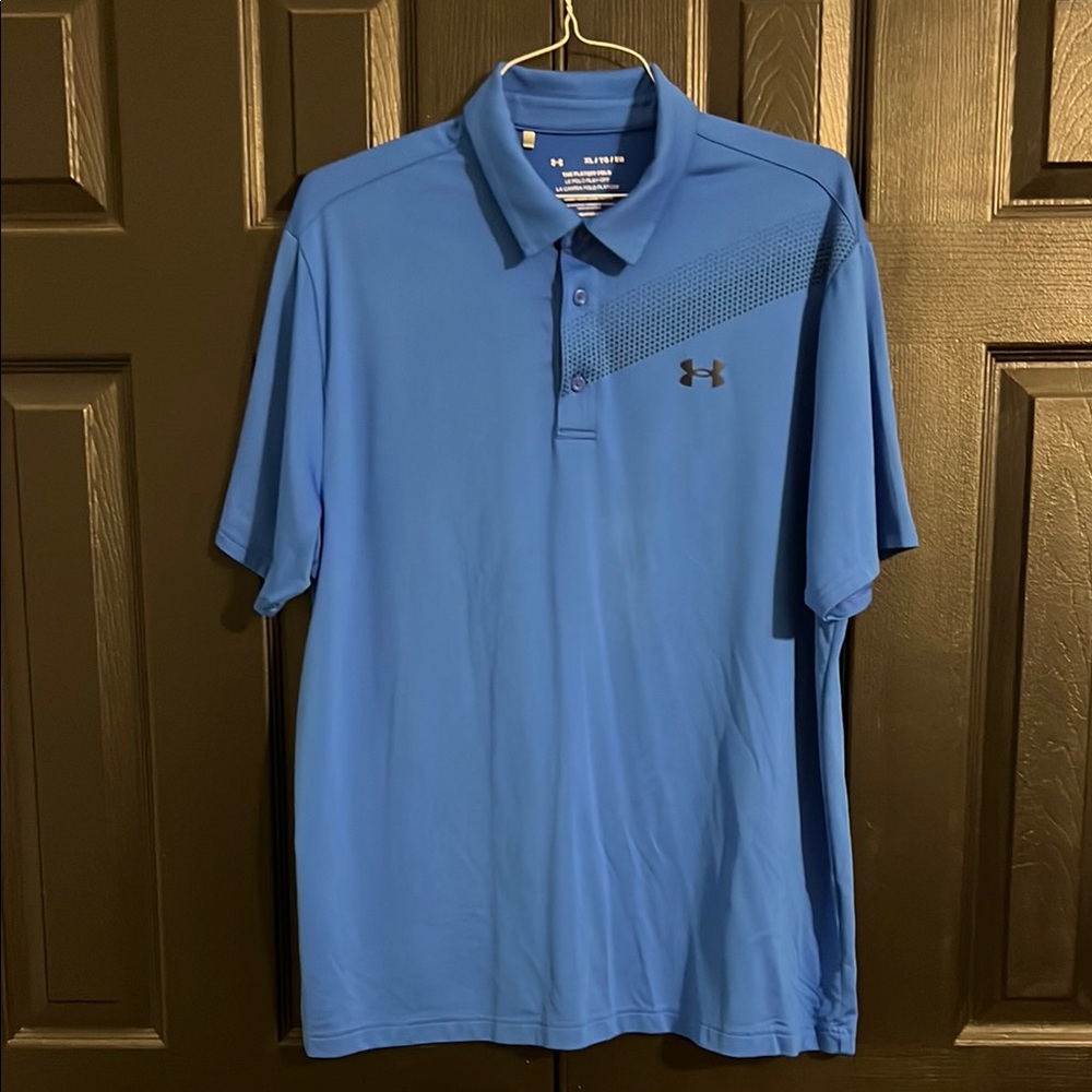 Under Armour Men's Blue Polo Shirt